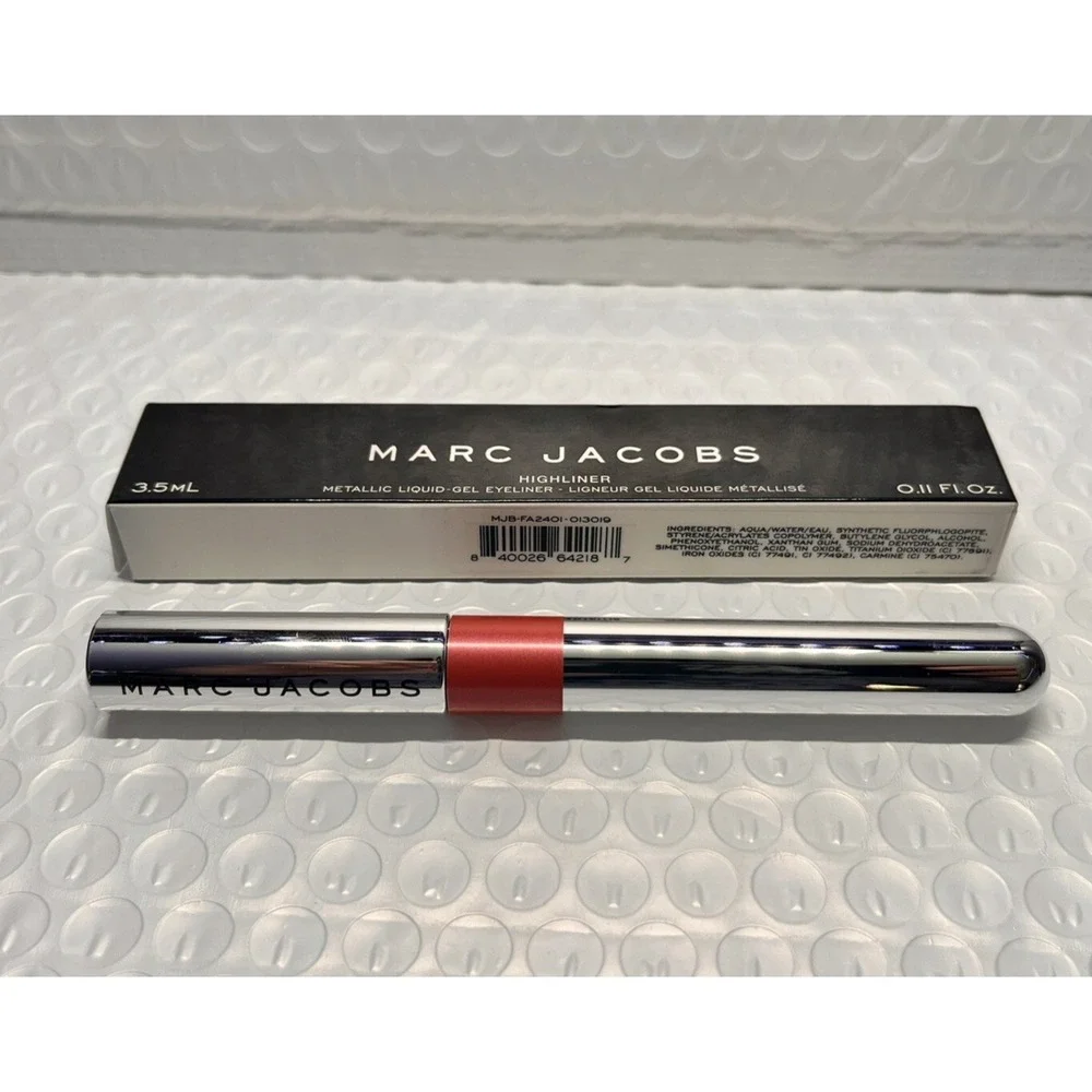 Marc Jacobs Highliner Metallic Liquid-Gel Eyeliner - 36 Glamaroon - New In Box